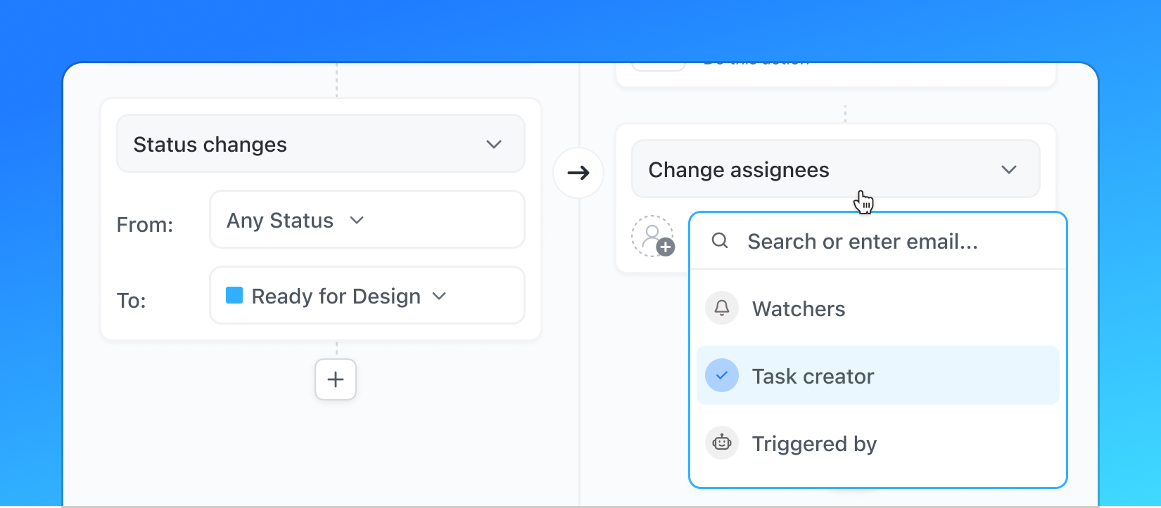 Dynamic assignees 