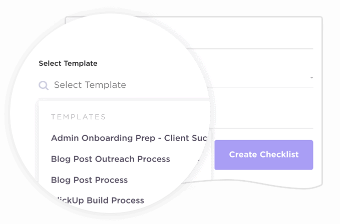 checklist-template