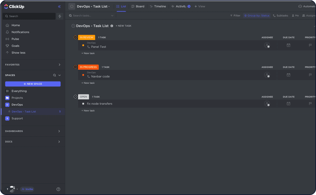 RapidViews DB™ Before